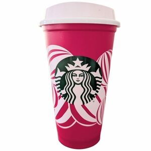 Starbucks Holiday Cup 2024 Collectible Red Siren Reusable Limited Edition 16 oz